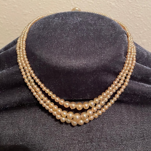 Jewelry Antique Costume Pearl Necklace Poshmark